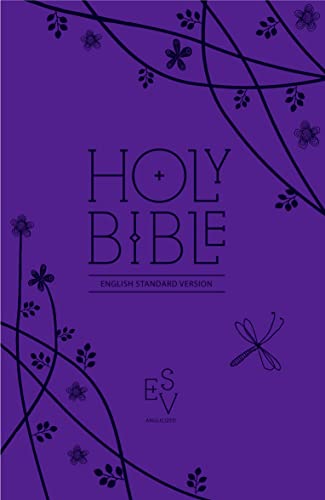 Holy Bible: English Standard Version (ESV) Anglicised Purple Compact Gift edition with zip von Collins